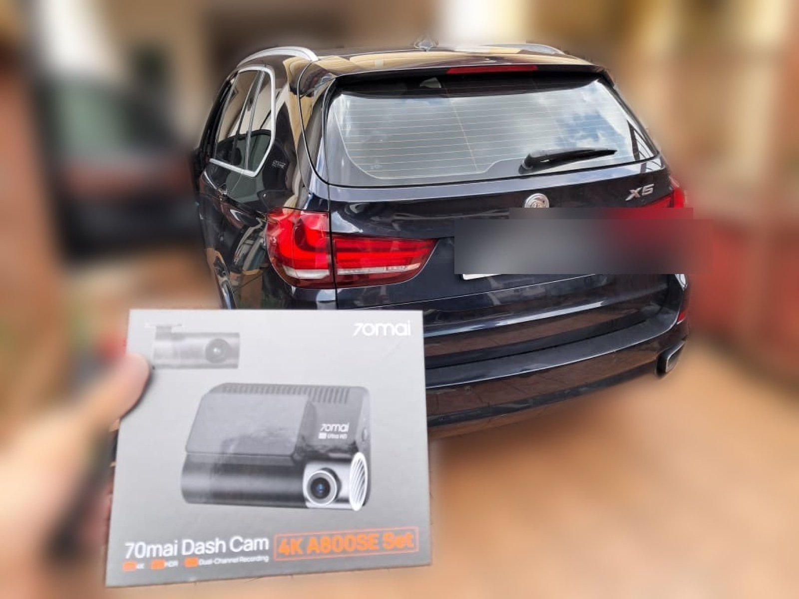 BMW X5 dashcam installation with hidden wiring by Mr Car Care in the Klang Valley
