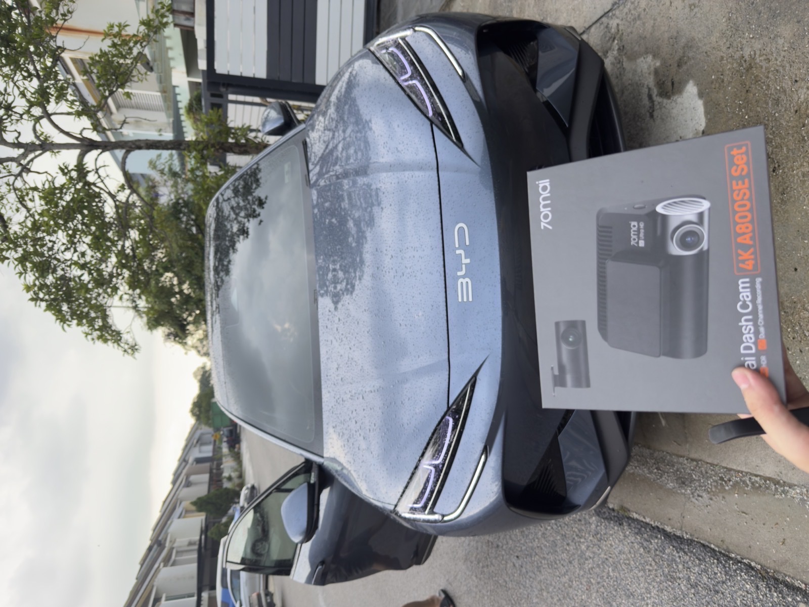 BYD dashcam installation with hidden wiring by Mr Car Care in the Klang Valley