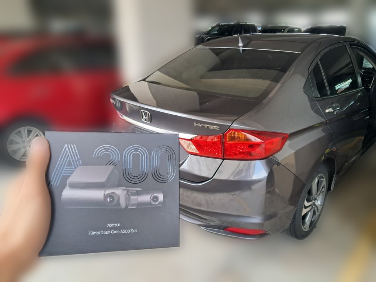 Honda City dashcam installation with hidden wiring by Mr Car Care in the Klang Valley