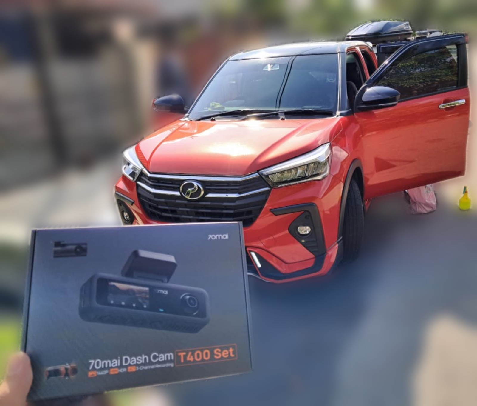 Perodua Ativa — real install
