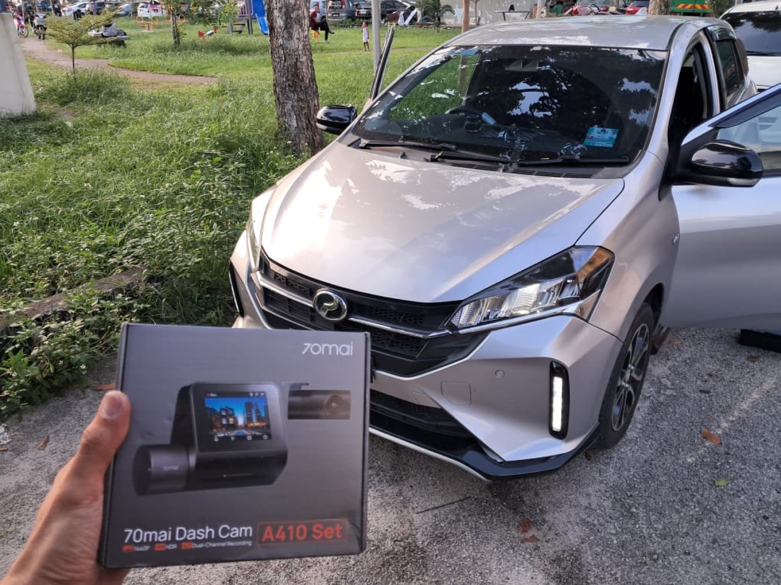 Perodua Myvi — real install