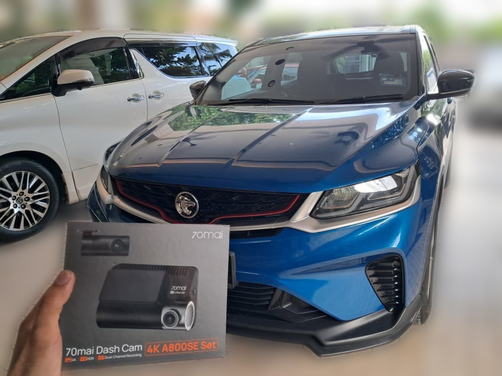 Proton X50 dashcam installation with hidden wiring by Mr Car Care in the Klang Valley